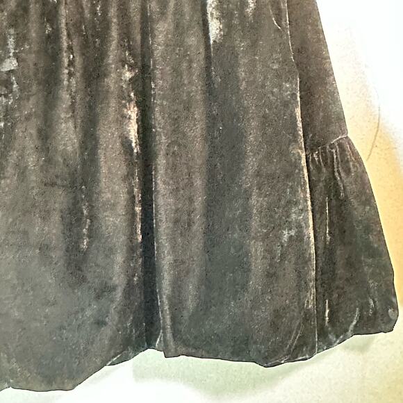 Worthington Womens Black Velvet Crop Jacket with Brooch Style Button Size L - Picture 9 of 12